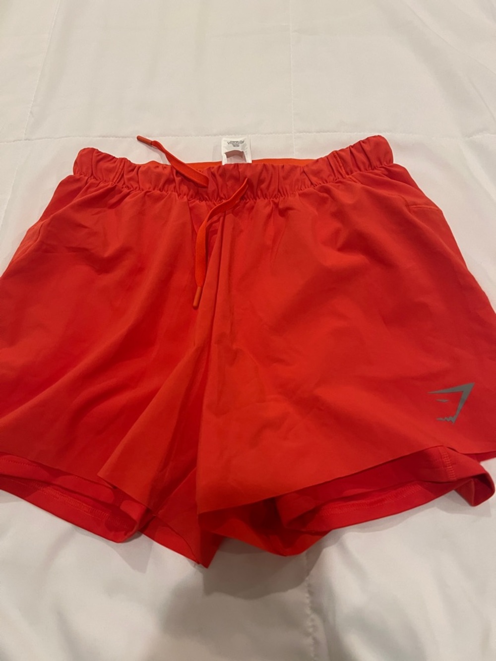 Gymshark Women’s Bright Red Athletic Shorts